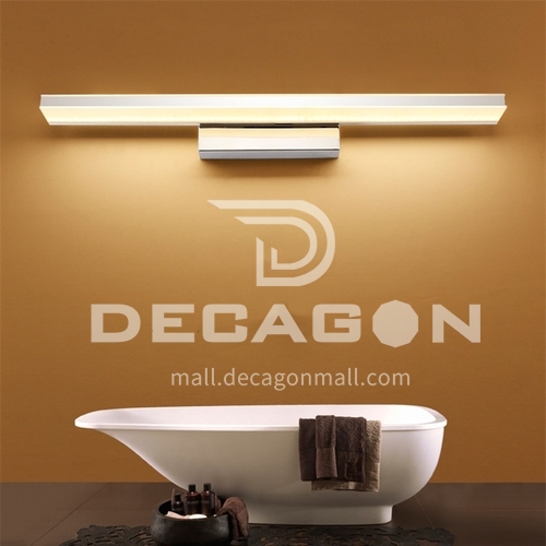 Simple led mirror front light waterproof and anti-fog aluminum bathroom lamp hotel modern bathroom mirror lamp JS-6420